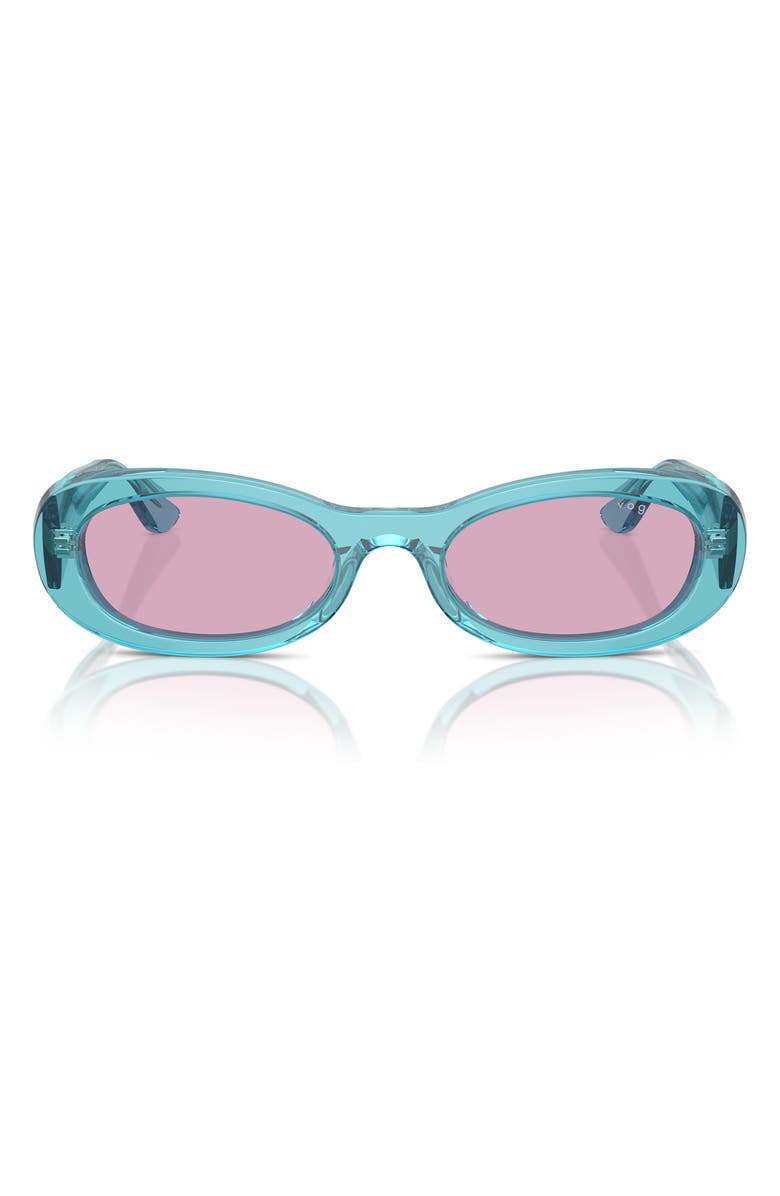 VOGUE 53mm Oval Sunglasses, Main, color, 