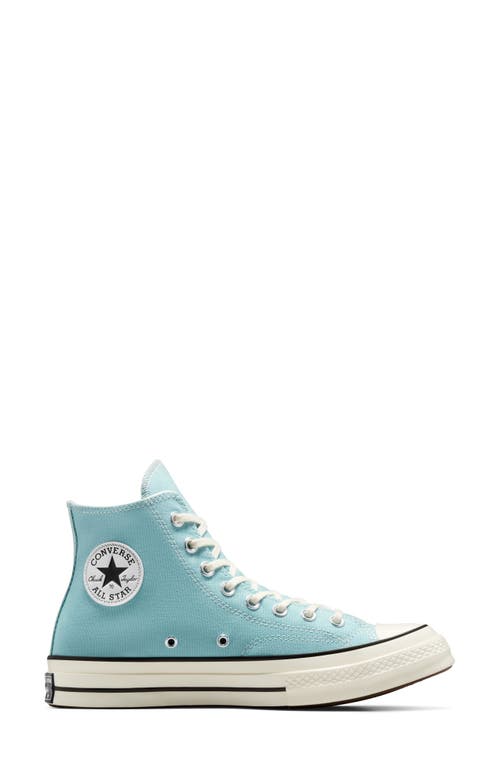 Converse Gender Inclusive Chuck 70 High Top Sneaker In Vernal Pool/egret/black