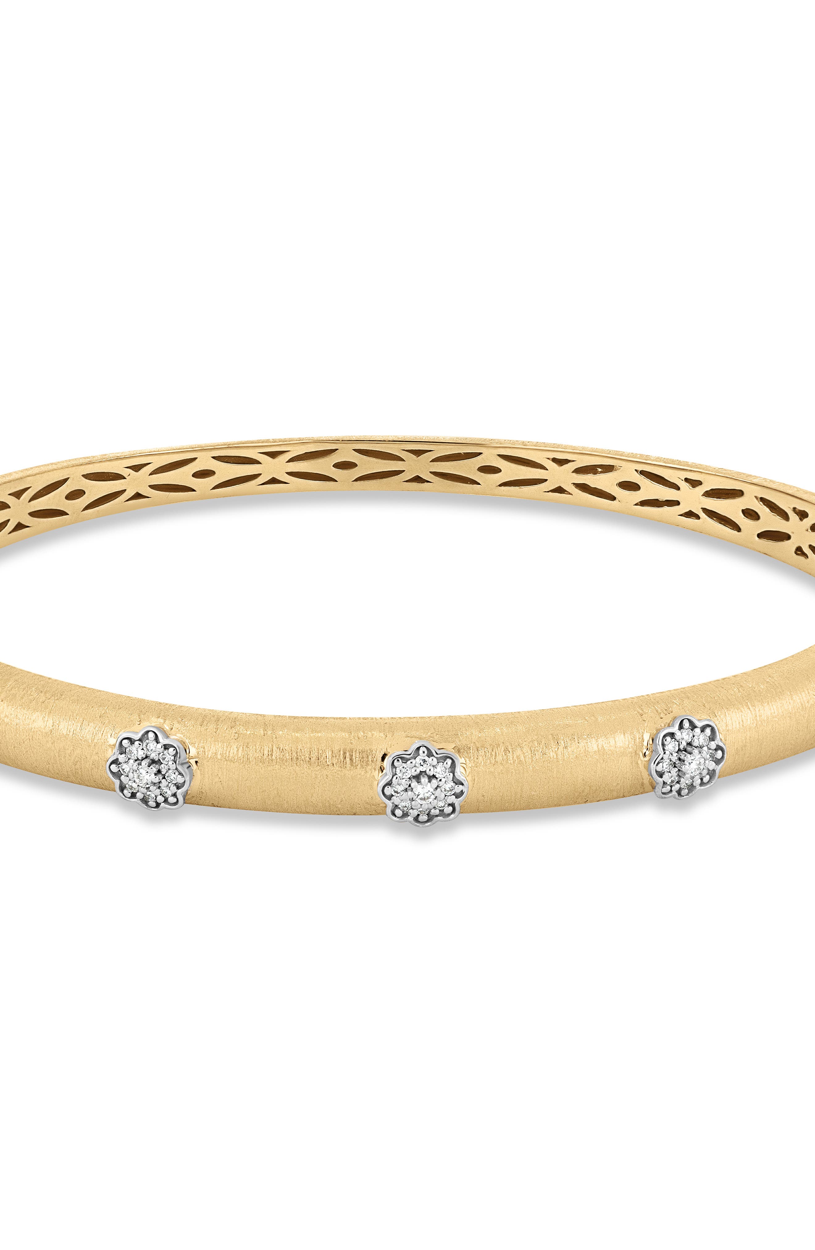 Bony Levy 18K Gold El Mar Diamond Bangle Bracelet (Women) | Nordstrom