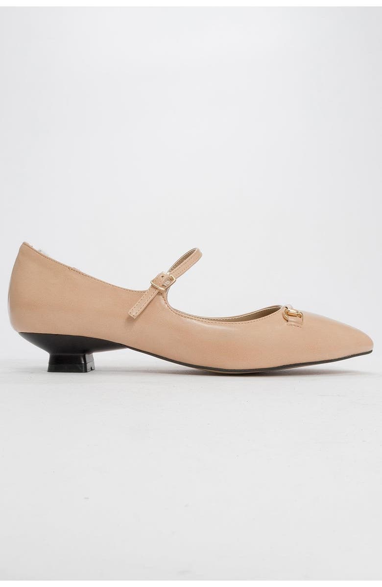 Prologue Shoes Ojen Low Heel Shoe, Alternate, color, Beige