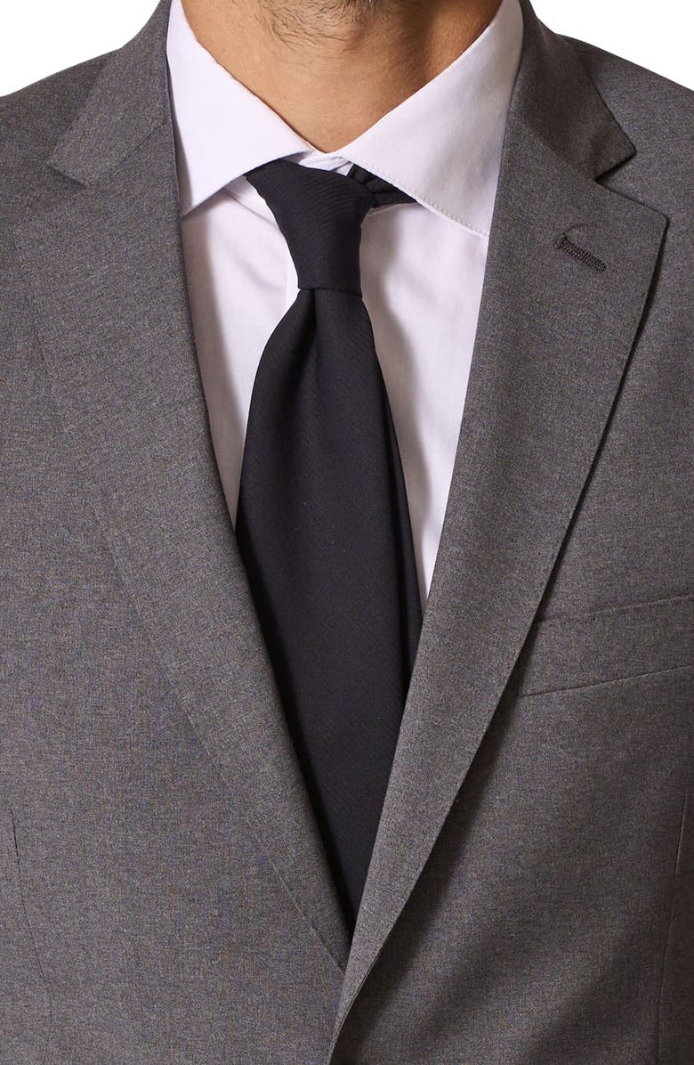 JB Britches Sartorial Classic Fit Stretch Wool Suit, Alternate, color, Mid Grey