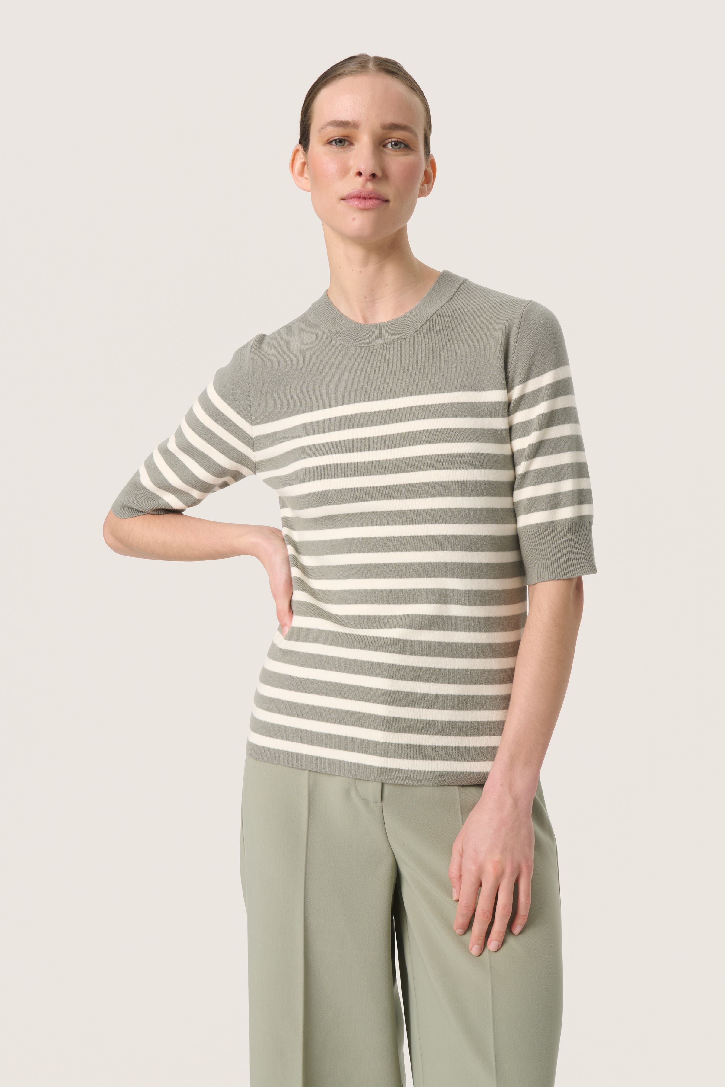 SLSpina Slim Fit Crew Neck Pullover - image 3