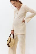 H&M Mama 2-piece Pointelle-knit Set