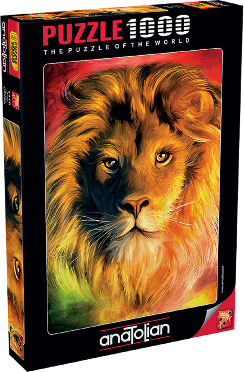 Anatolian The Lion 1000 piece Jigsaw Puzzle for Adults in Multicolor 
