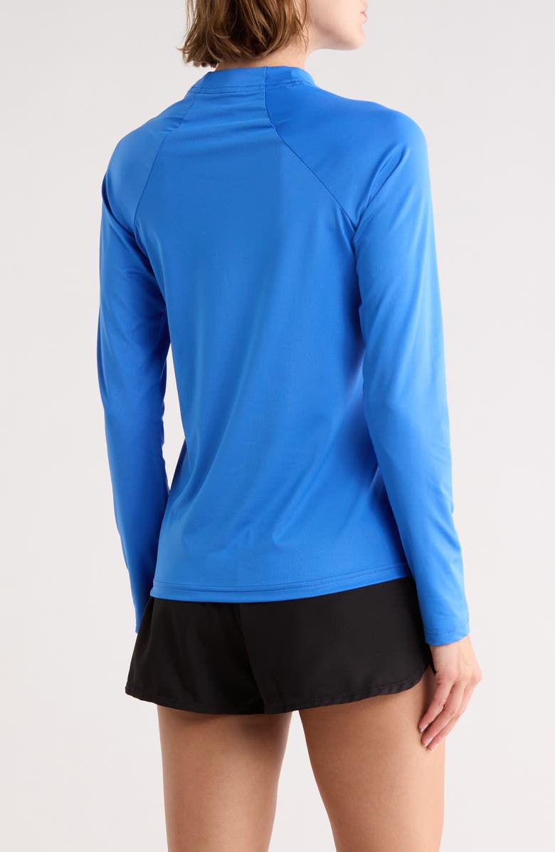Nike Long Sleeve Hydroguard Top, Alternate, color, Blue Crystal