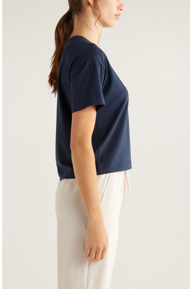New Take Crewneck T-Shirt, Alternate, color, NAVY SAPPHIRE