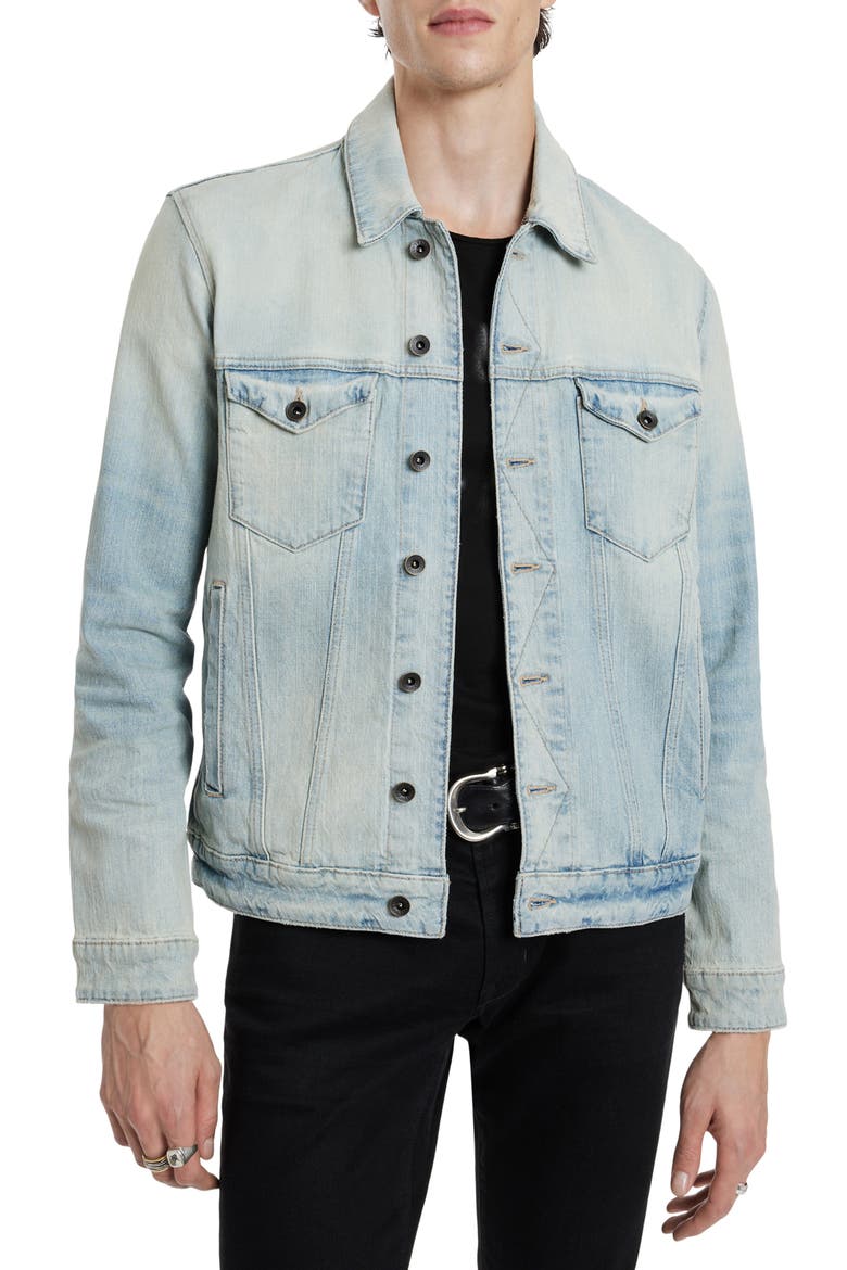 Diego Denim Jacket, Main, color, BLUE