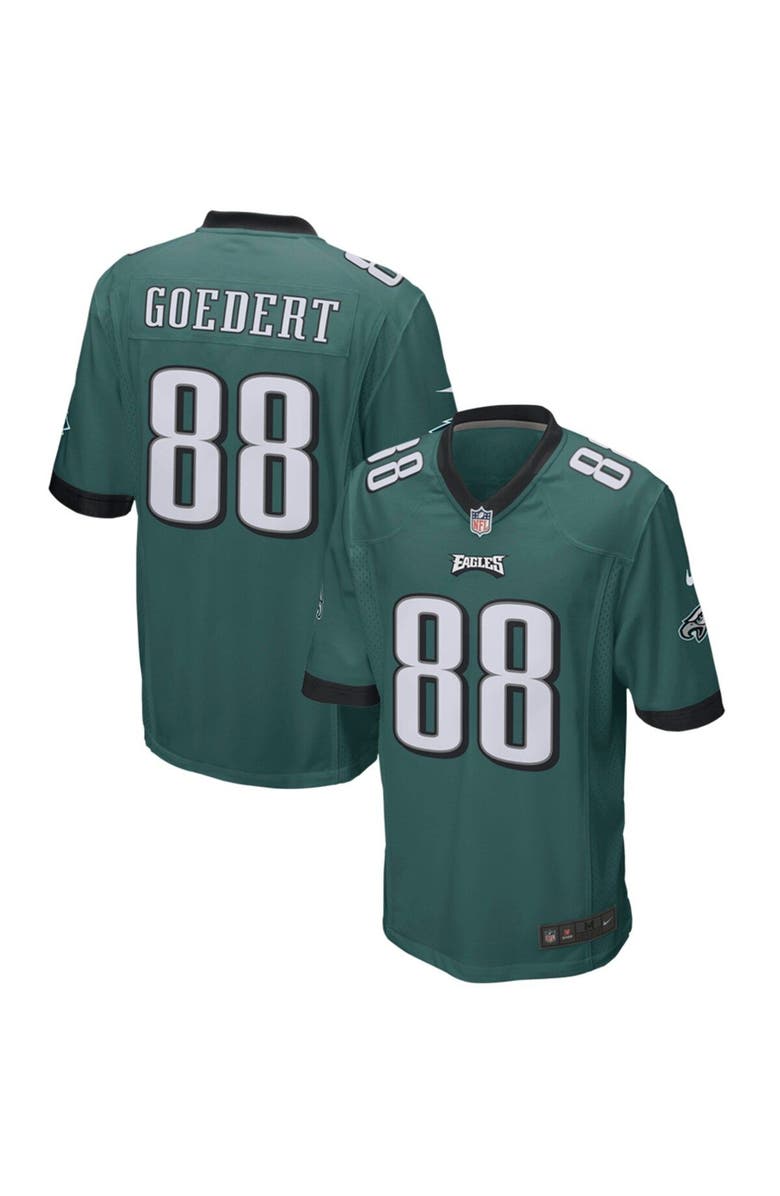 Nike Men's Nike Dallas Goedert Green Philadelphia Eagles Game Jersey, Main, color, 