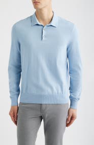 BOSS Gemello Cotton Polo Sweater