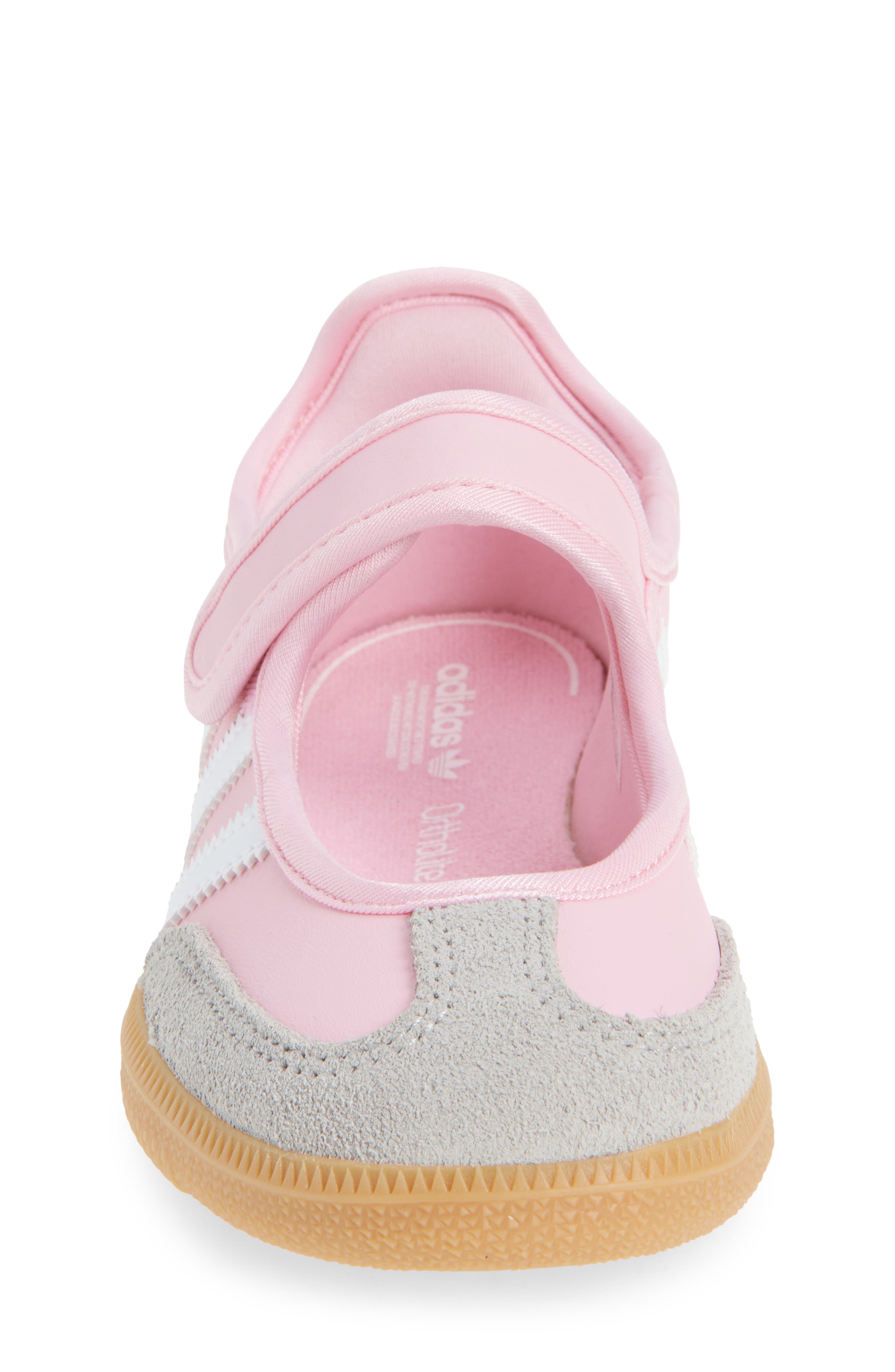 adidas Kids' Samba Jane Sneaker, Alternate, color, Light Pink/ White/ Gum