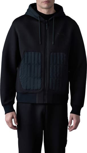 【MACKAGE】CRUZ Zip-up ダウン x 軽量キルト コンビ パーカー MACKAGE】CRUZ Zip-up ダウン x 軽量キルト コンビ パーカー
