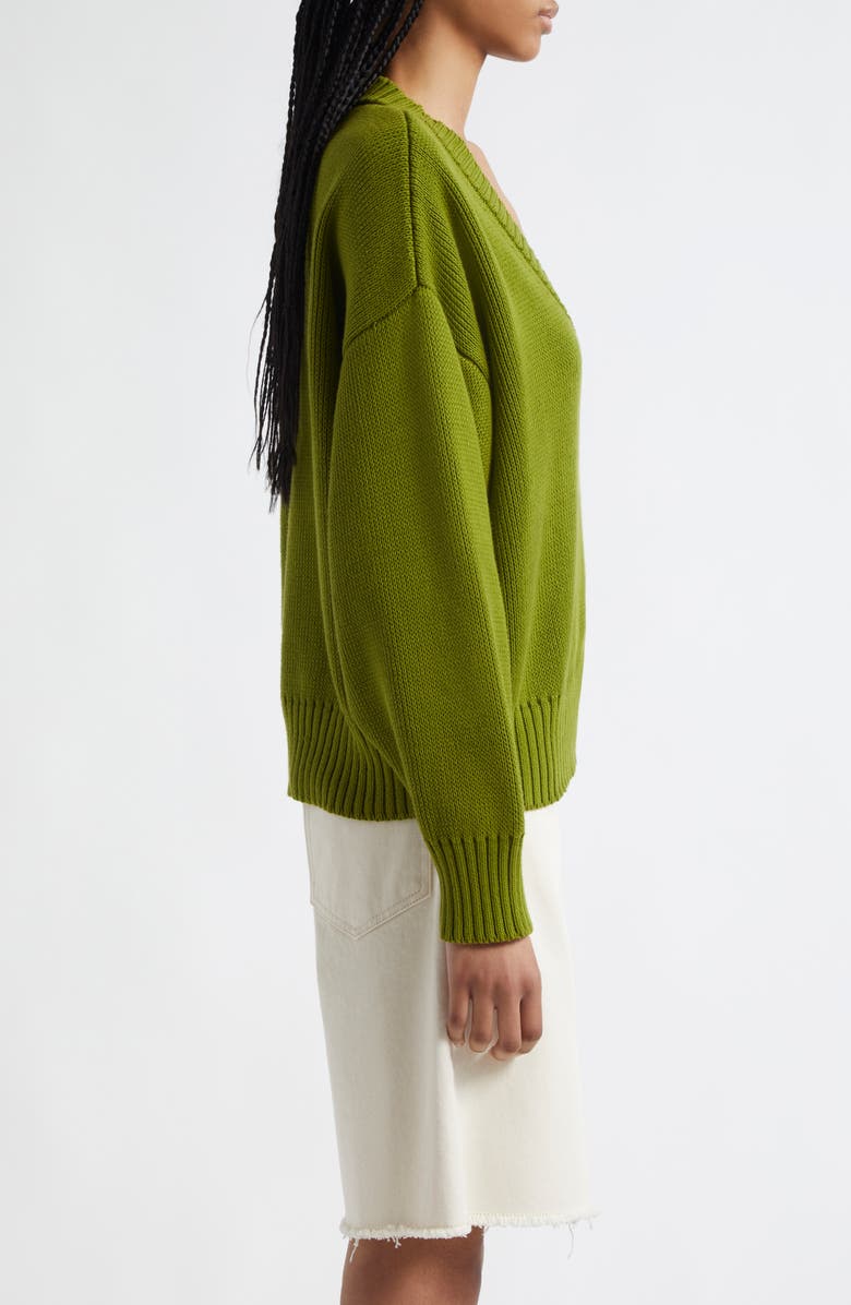 Róhe V-Neck Sweater, Alternate, color, 