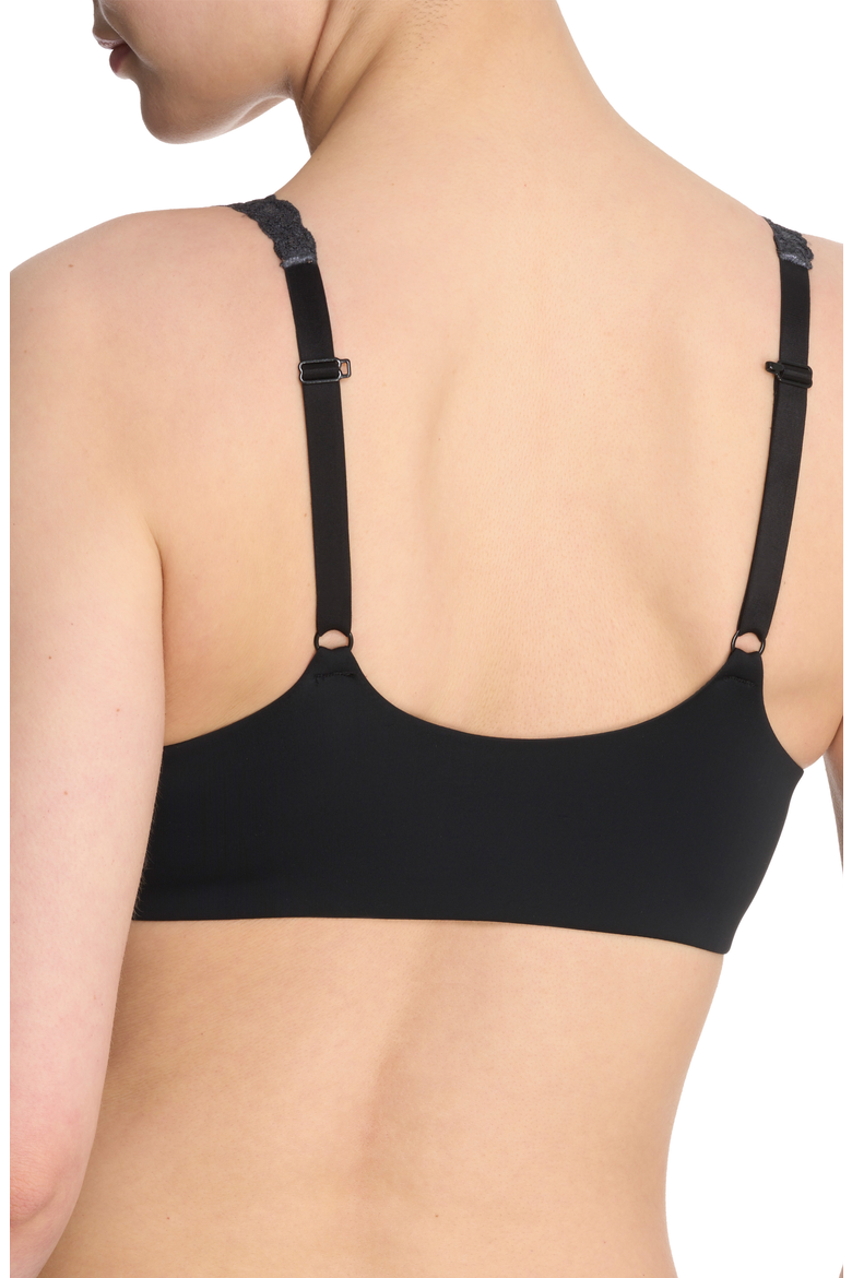 Pure Luxe Covertible Front Close Underwire Bra, Alternate, color, Black