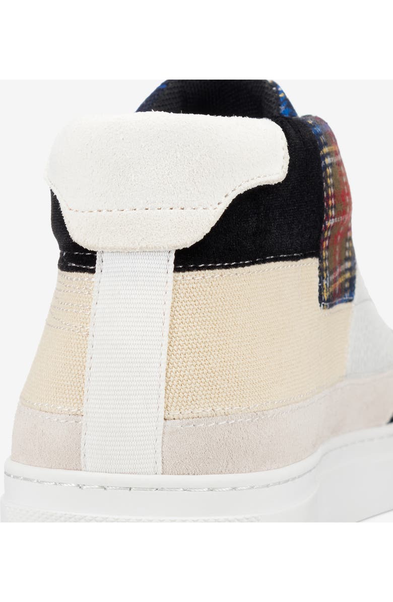 GREATS Royale High Patchwork Sneaker, Alternate, color, White Multi