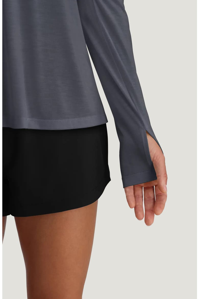 Lightweight Performance II Hoodie, Alternate, color, STORM CLOUD
