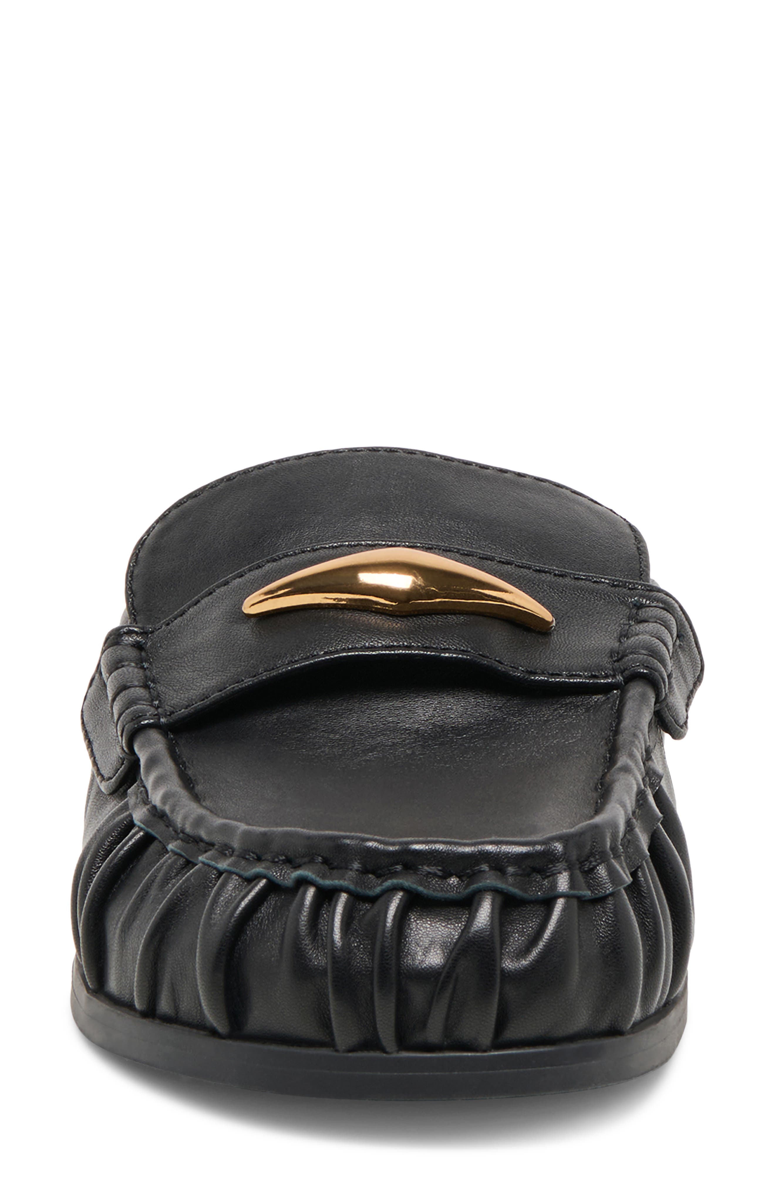 Jodero Loafer Mule, Alternate, color, BLACK LEATHER
