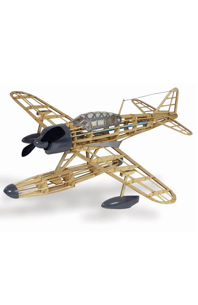 Guillow's Nakijima A6M2N Rufe Model Kit, Main, color, Multicolored