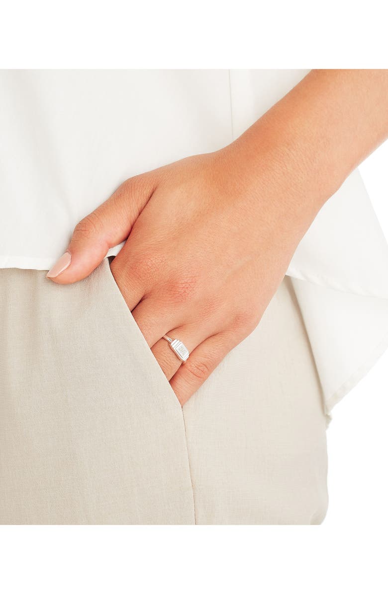 Monica Vinader Baja Deco Diamond Ring, Alternate, color, 