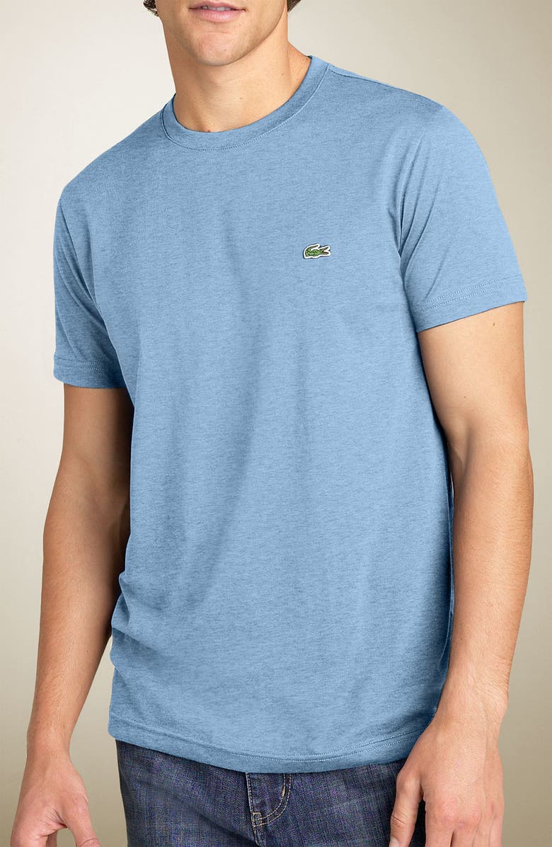 Lacoste Pima Cotton Crewneck T-Shirt, Main, color, 