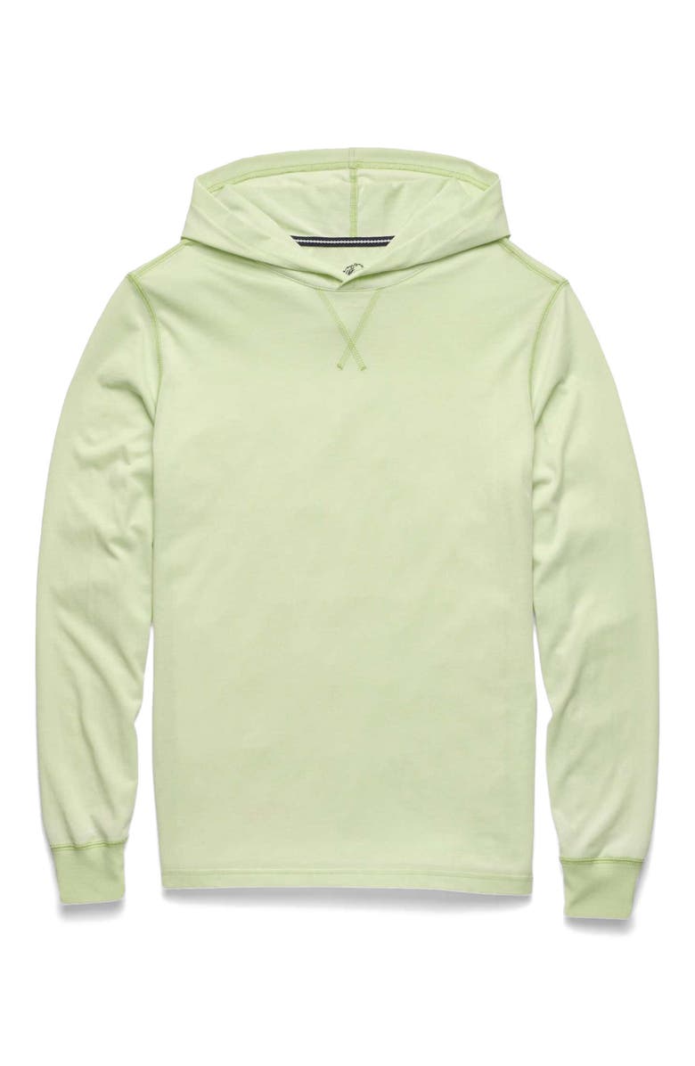Surfside Supply Co. Harry Burnout Hooded Tee, Main, color, Margarita Green