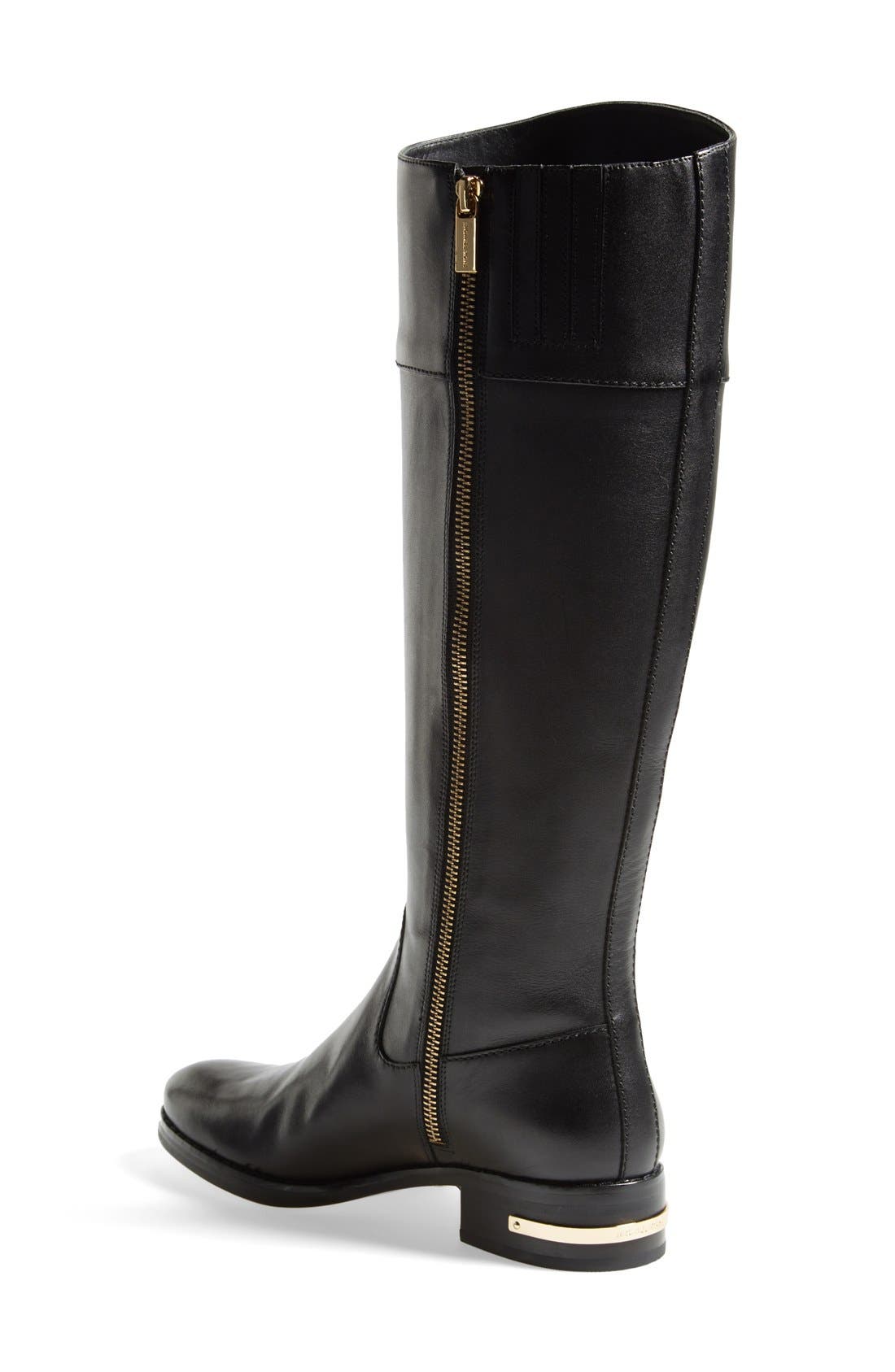MICHAEL Michael Kors 'Hayley' Leather Boot, Alternate, color, 