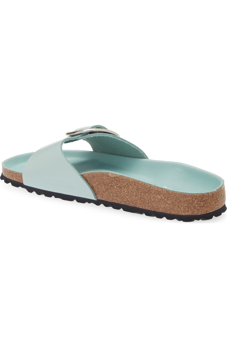 Birkenstock Madrid Big Buckle Slide Sandal, Alternate, color, Surf Green