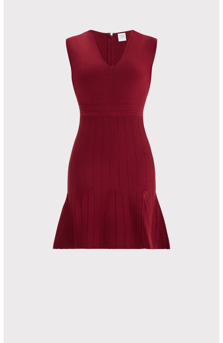 Herve Leger The Azalea Dress, Alternate, color, Redrock