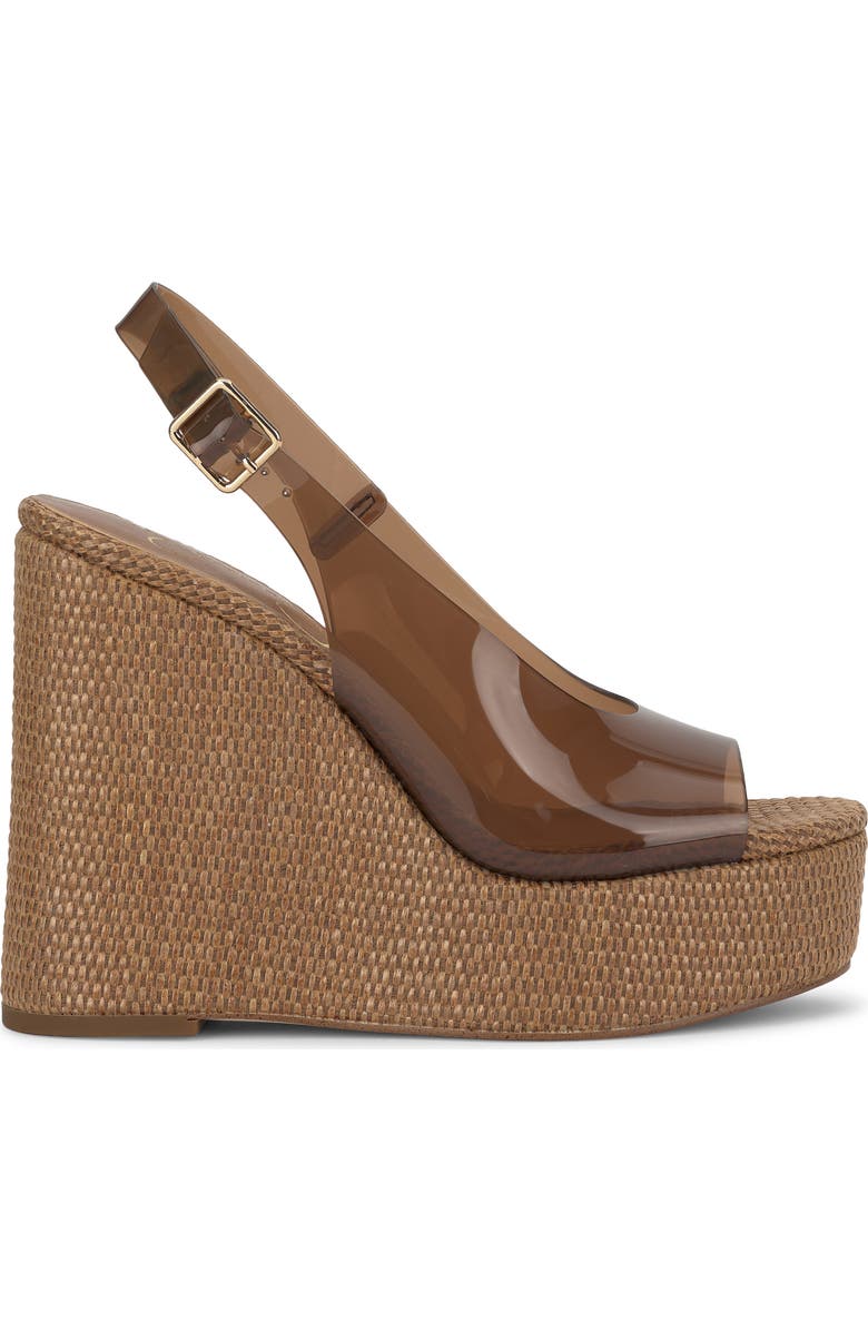 Jessica Simpson Kaliese Slingback Platform Wedge Sandal, Alternate, color, Tuscan Tan