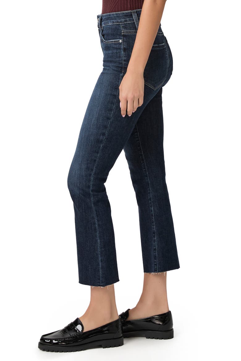 Colette Raw Hem Crop Flare Leg Jeans, Alternate, color, SHIPWRECK