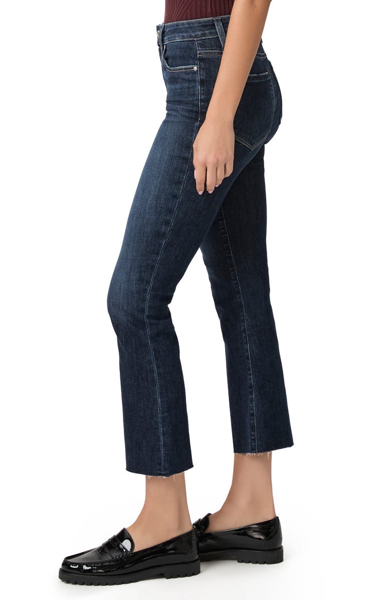 PAIGE Colette Raw Hem Crop Flare Leg Jeans, Alternate, color,