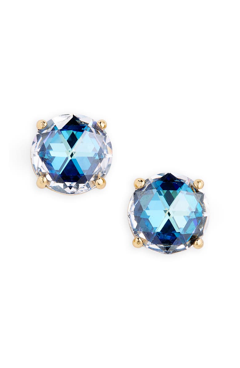 Kate Spade New York boxed round stud earrings, Alternate, color, Black