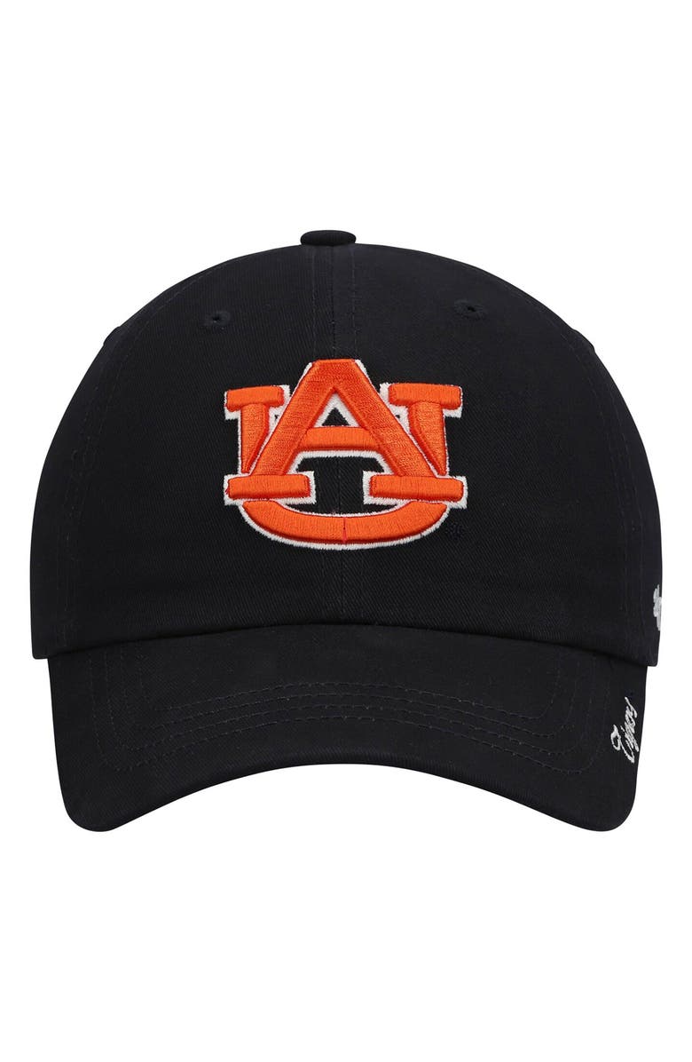 '47 Women's '47 Navy Auburn Tigers Miata Clean Up Logo Adjustable Hat, Main, color, Black