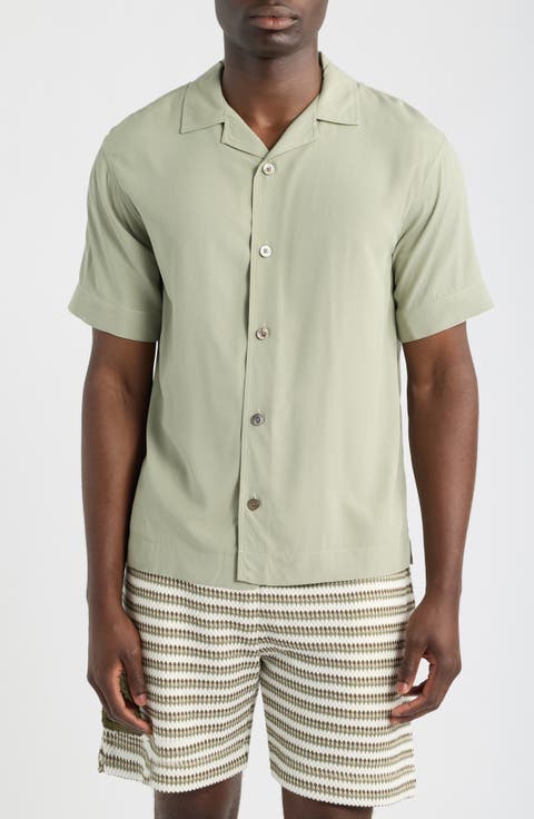 Valbonne Solid Camp Shirt
