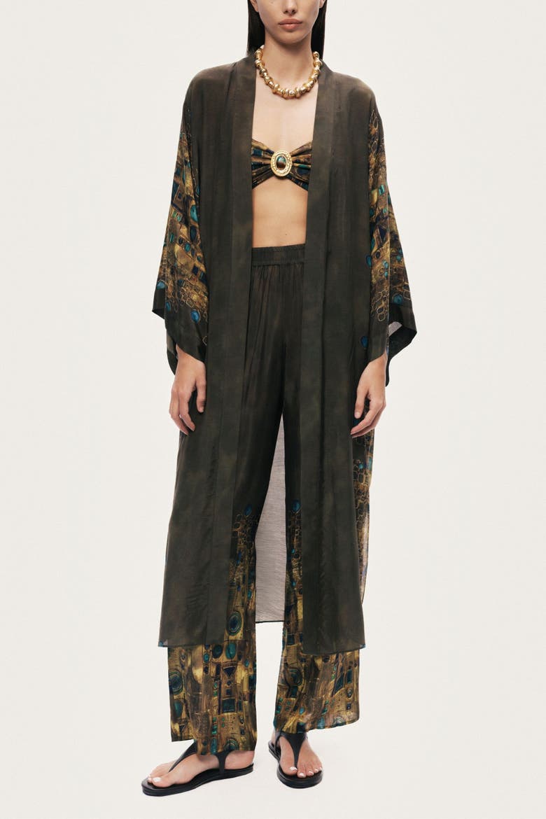 Printed Straight-Leg Pants, Alternate, color, Multi-Colored