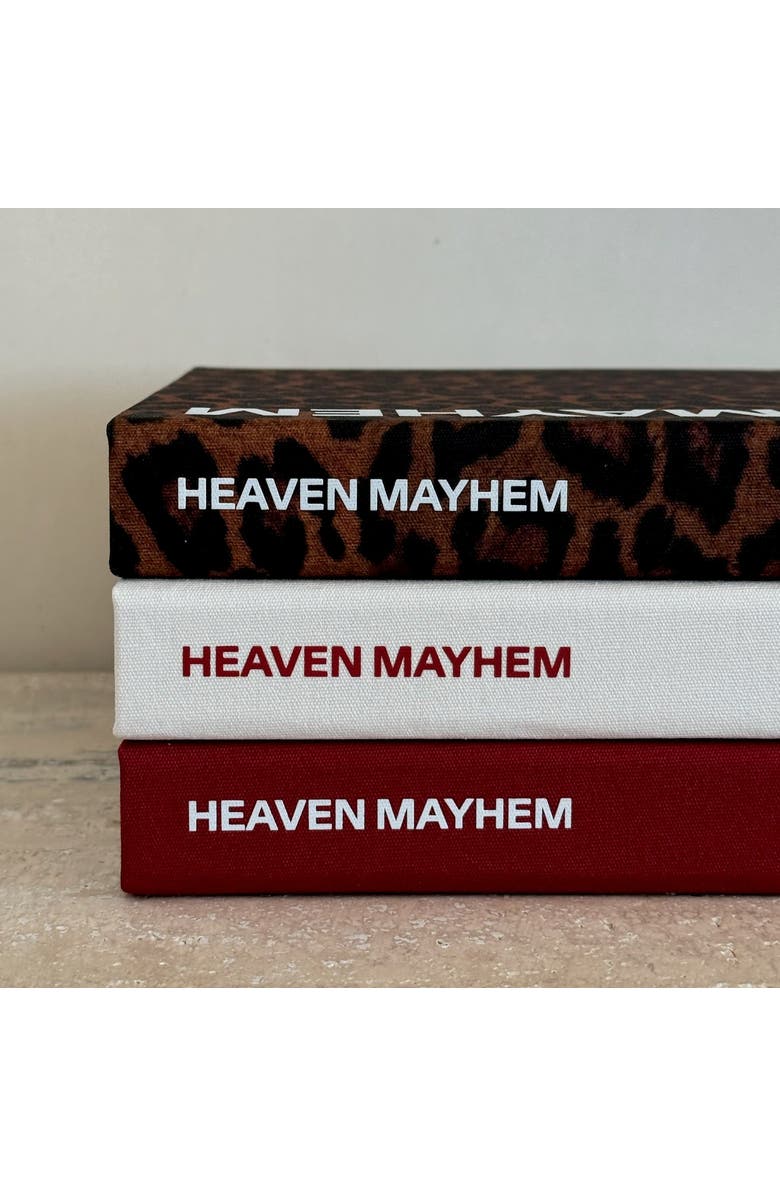 HEAVEN MAYHEM Book Box, Alternate, color, White