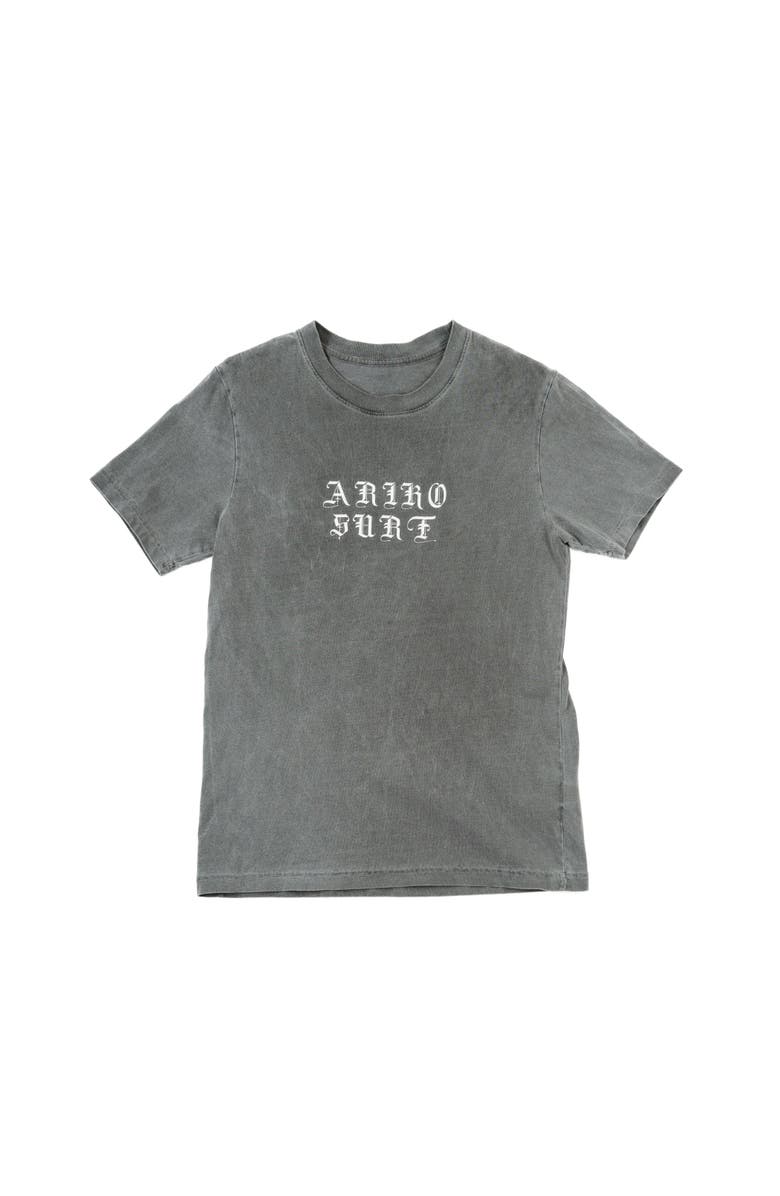 ARIKO Logo Surf T-shirt, Main, color, Sea Grey