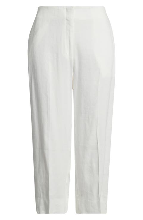 Slit Capri Pants