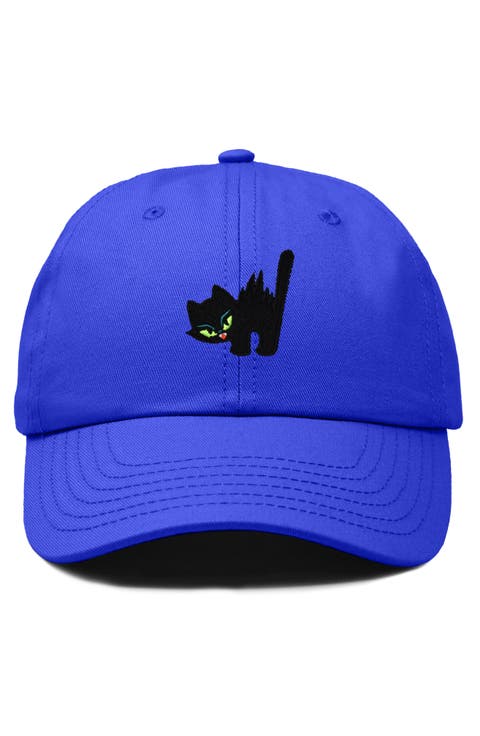 Blink Black Cat Dad Cap