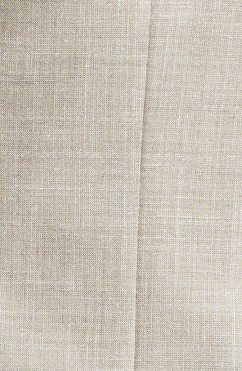 Boglioli K-Jacket Wool, Silk & Linen Suit, Alternate, color, Sand