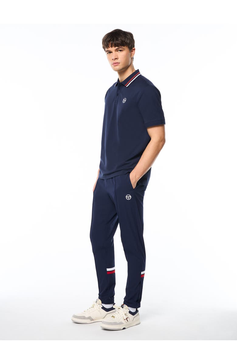 Sergio Tacchini Ciro Pique Polo, Alternate, color, Maritime Blue