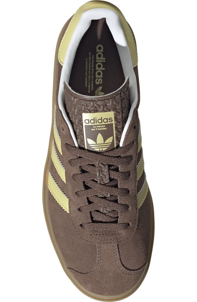 adidas Gazelle Bold Platform Sneaker, Alternate, color, Earstr/Pow