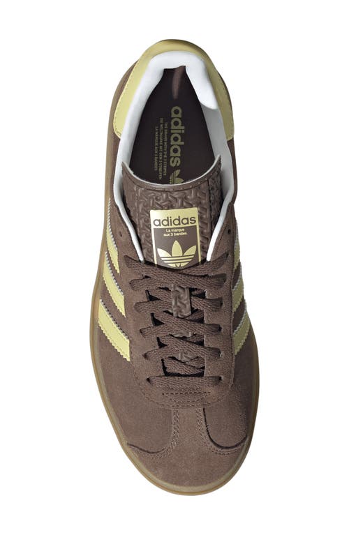 Adidas Originals Adidas Gazelle Bold Platform Sneaker In Brown