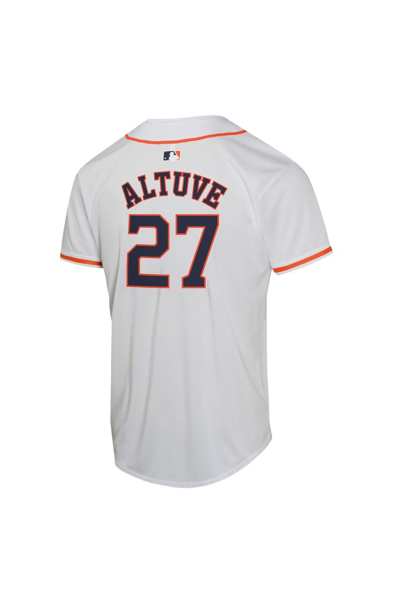 Nike Youth Nike Jose Altuve White Houston Astros Home Game Player Jersey, Alternate, color, White