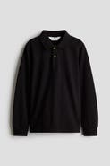 H&M Cotton Piqué Polo Shirt