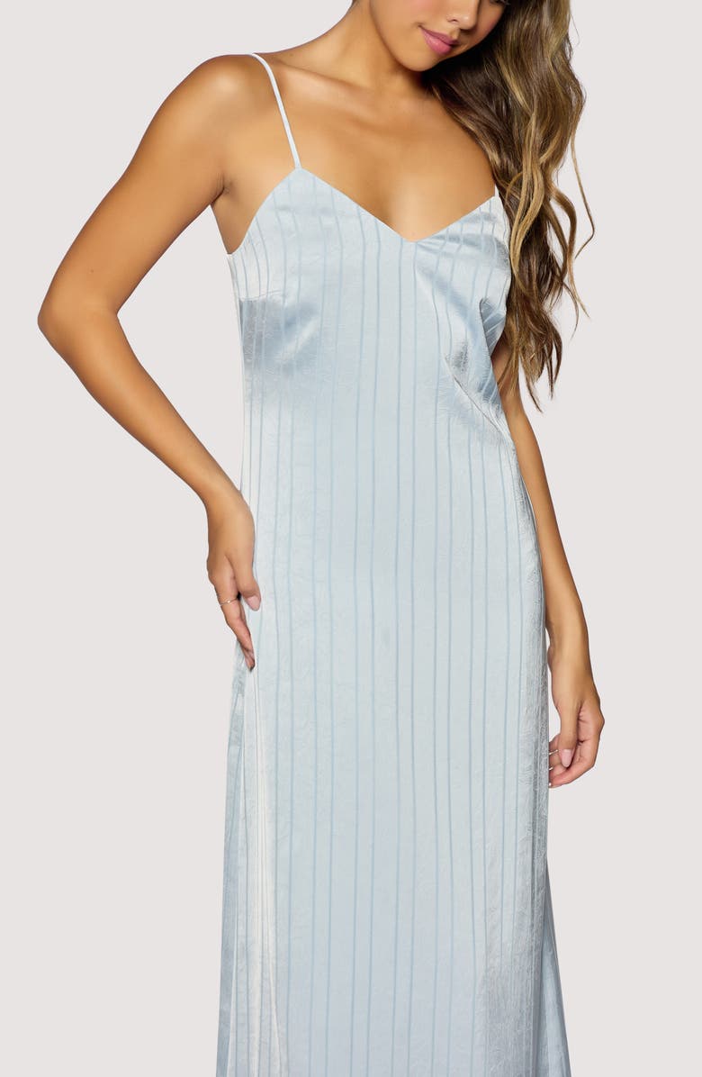 Lost + Wander Charisma Tonal Stripe Maxi Slipdress, Alternate, color,