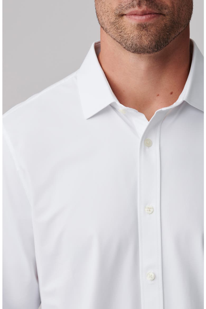 Commuter Slim Fit Button-Up Shirt, Alternate, color, BUSINESS WHITE