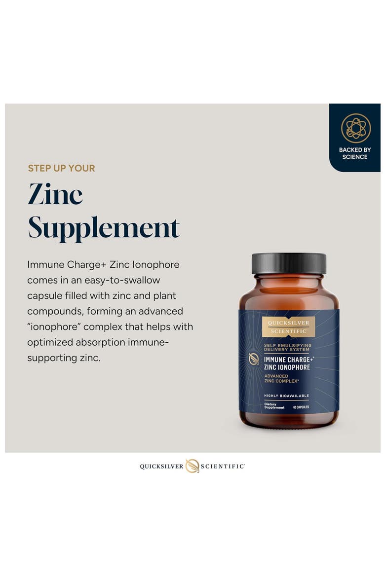 Immune Charge Zinc Ionophore Quercetin and Luteolin Supplement, Alternate, color, None