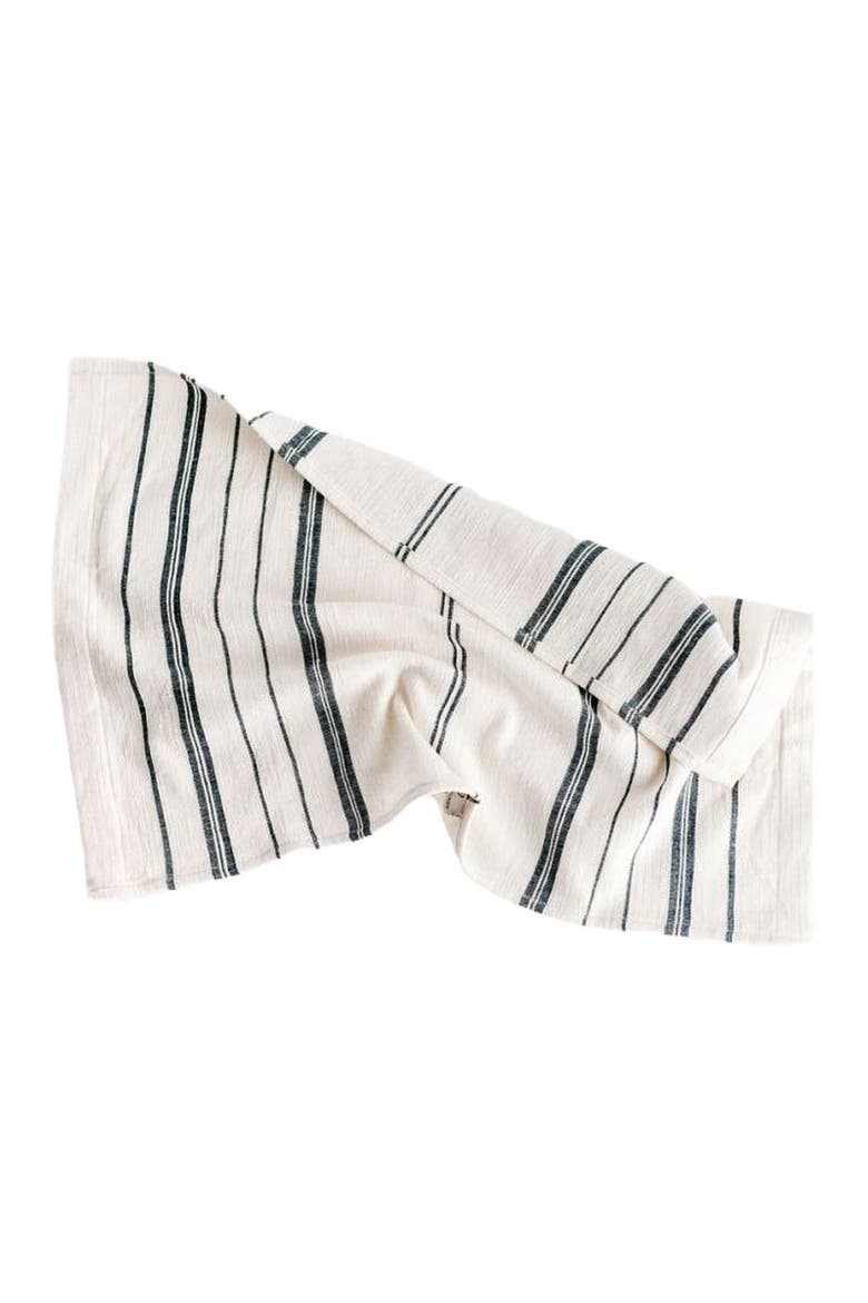 Avery Cotton Tea Towel - Set of 2, Alternate, color, Navy