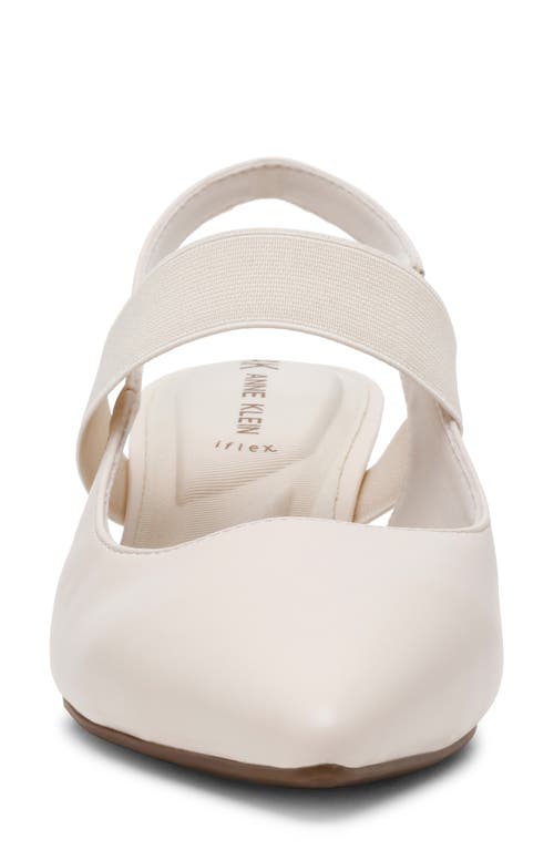 Anne Klein Issia Slingback Pointed Toe Pump