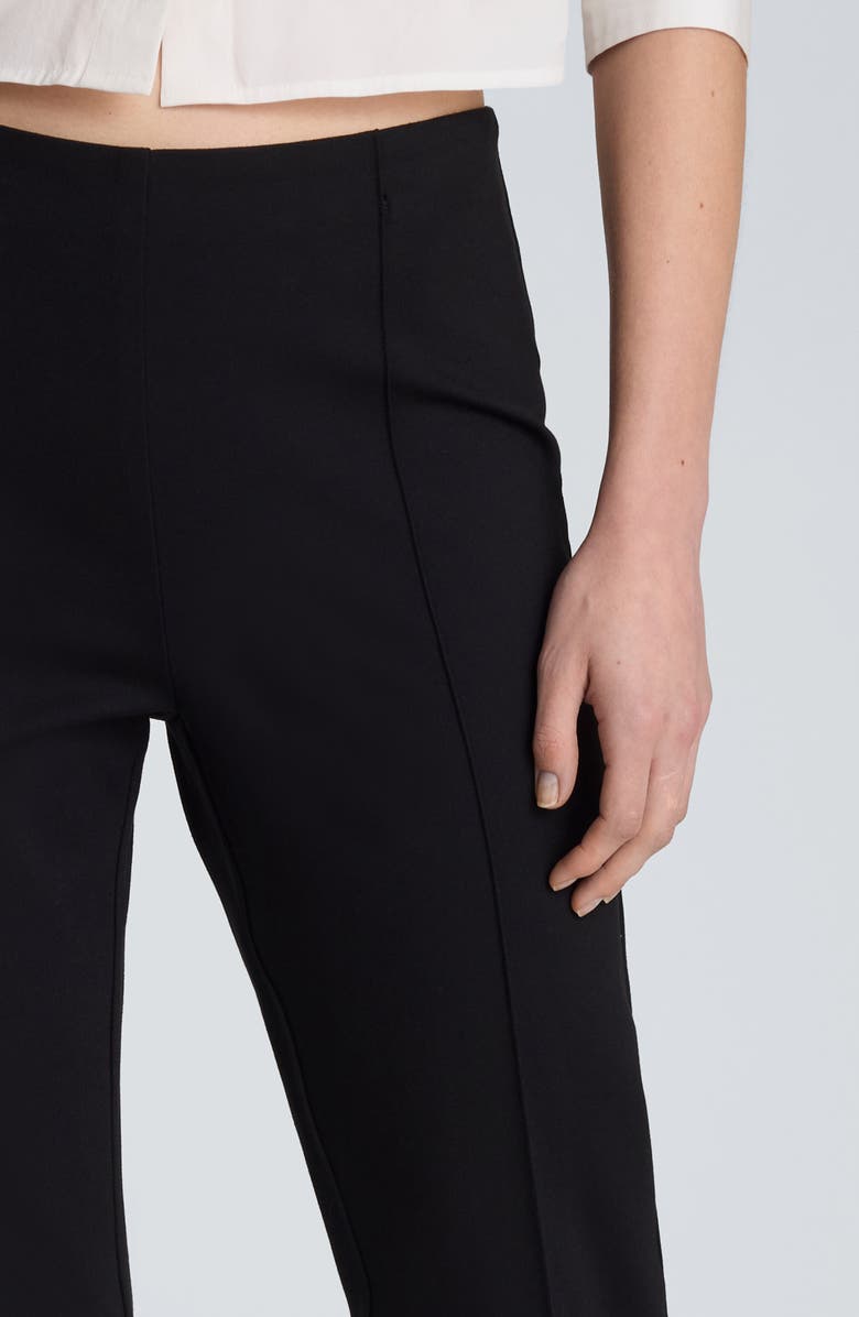 Kenneth Cole Pintuck Capri Pants, Alternate, color, Black